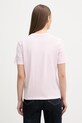 Odzież Calvin Klein Jeans T-shirt damski bawełniany LV047F810G różowy