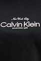 Calvin Klein Jeans kratka majica ženska bombažna LV047F810G črna