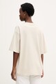 Ρούχα Calvin Klein Jeans T-shirt γυναικείο βαμβακερό LV047F812G μπεζ
