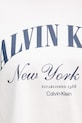 Calvin Klein Jeans T-shirt damski bawełniany LV047F813G beżowy
