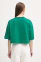 Odjeća Calvin Klein Jeans majica za žene od pamuka LV047F813G zelena