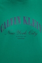 Calvin Klein Jeans T-shirt da donna in cotone LV047F813G verde