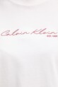 Calvin Klein Jeans majica za žene od pamuka LV047F820G bijela
