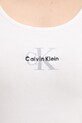 Calvin Klein Underwear top dámský bavlněný s elastanem LV00QS7603 bílá