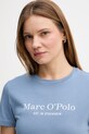 Marc O'Polo t-shirt bawełniany niebieski 5000013298