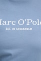 Памучна тениска Marc O'Polo 5000013298 син