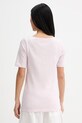 Odzież Marc O'Polo T-shirt damski bawełniany 5000013299 różowy