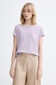 Marc O'Polo majica za žene od pamuka ljubičasta 5000013309