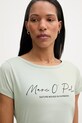 Oblečení Marc O'Polo tričko dámské bavlněné 5000013309 zelená