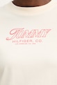 Tommy Hilfiger t-shirt damski bawełniany SUMMER WW0WW48707 beżowy
