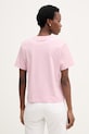 Îmbrăcăminte Tommy Hilfiger tricou pentru femei, din bumbac SUMMER WW0WW48707 roz