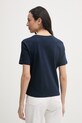 Odzież Tommy Hilfiger t-shirt damski bawełniany SUMMER WW0WW48707 granatowy
