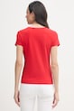 Ρούχα Tommy Hilfiger t-shirt Γυναικείο SUMMER WW0WW48710 κόκκινο