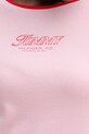 Tommy Hilfiger t-shirt damski bawełniany WW0WW49245 różowy