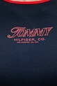 Tommy Hilfiger t-shirt damski bawełniany WW0WW49245 granatowy