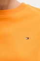 Tommy Hilfiger t-shirt damski bawełniany WW0WW49646 pomarańczowy