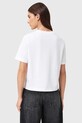 AllSaints t-shirt bawełniany HEARTACHE W081JE biały SS26
