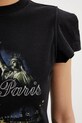 VETEMENTS t-shirt Paris Tourist czarny WE76TR554B