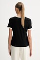 Odzież Guess t-shirt damski bawełniany GRETA V6GI05.K2966 czarny