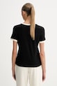 Odzież Guess t-shirt damski bawełniany GRETA V6GI05.K2966 czarny