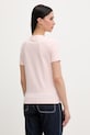 Odzież Guess T-shirt damski bawełniany z elastanem SIENA V6GI07.K2968 różowy