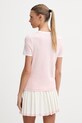 Odzież Guess t-shirt damski bawełniany MILA V6GI08.K2975 różowy