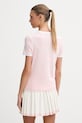 Odzież Guess t-shirt damski bawełniany MILA V6GI08.K2975 różowy