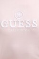 Guess t-shirt damski bawełniany MILA V6GI08.K2975 różowy