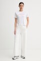 Guess t-shirt damski z wiskozy LEONA V6GI15.K2982 biały SS26