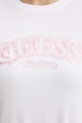 Guess t-shirt damski z wiskozy LEONA V6GI15.K2982 biały