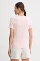 Odzież Guess t-shirt damski z wiskozy LEONA V6GI15.K2982 różowy