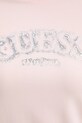 Guess t-shirt damski z wiskozy LEONA V6GI15.K2982 różowy