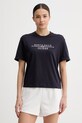 Guess T-shirt damski X NORTH SAILS granatowy W6GI03.K2657