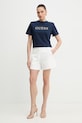 Guess dámska bavlnená MARINA W6GI06.K3018 tmavomodrá SS26