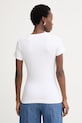 Oblečenie Guess tričko dámske bavlnené s elastanom W6GI11.K3026 biela