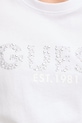 Guess majica ženska pamučna W6GI15.K3035 bijela