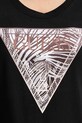 Guess majica ženska od pamuka s elastanom W6GI19.K3042 crna