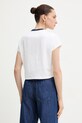 Odzież Guess T-shirt damski bawełniany W6GI31.K3224 biały