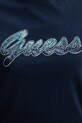 Guess t-shirt damski bawełniany W6GI31.K3224 granatowy
