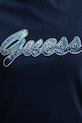 Guess t-shirt damski bawełniany W6GI31.K3224 granatowy