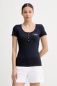 Guess t-shirt damski X NORTH SAILS granatowy W6GP01.K2658