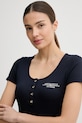 Guess t-shirt damski X NORTH SAILS granatowy W6GP01.K2658