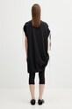 Odzież Y-3 W 3S TEE DRESS sukienka sportowa gładka KD1481 czarny