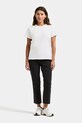 Didriksons t-shirt damski bawełniany HOLLY 505852 biały SS26