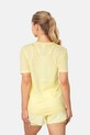 Kari Traa t-shirt damski z dodatkiem wełny Embla 623718 żółty SS26