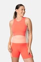 Kari Traa top treningowy Linnea z elastanem różowy 623736