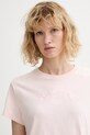 Levi's t-shirt bawełniany GR T2 PERFECT różowy 005GV
