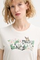 Levi's t-shirt bawełniany THE PERFECT beżowy 17369.3385