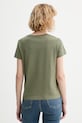 Odzież Levi's t-shirt bawełniany PERFECT 39185.0404 zielony