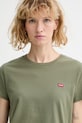 Levi's t-shirt bawełniany PERFECT zielony 39185.0404